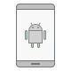 Android gray icon